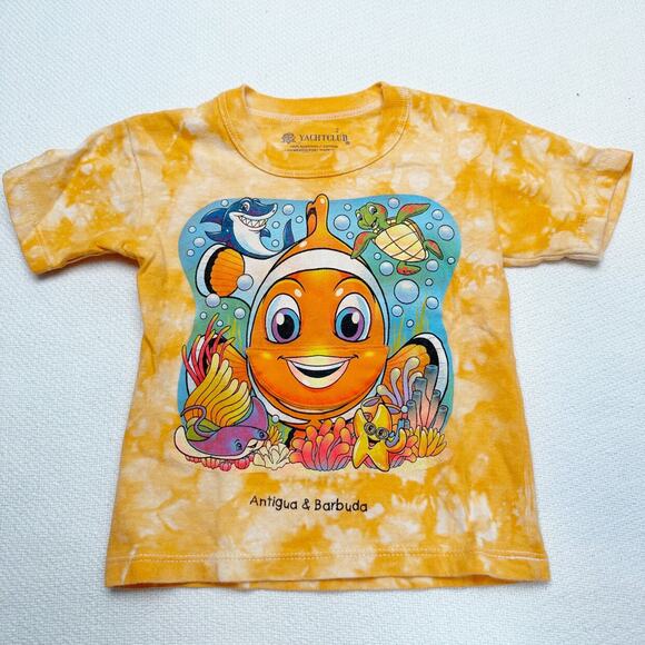 Antigua & Barbuda Interactive Fish Shirt - Picture 1 of 2